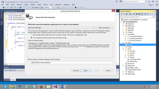 select data connection